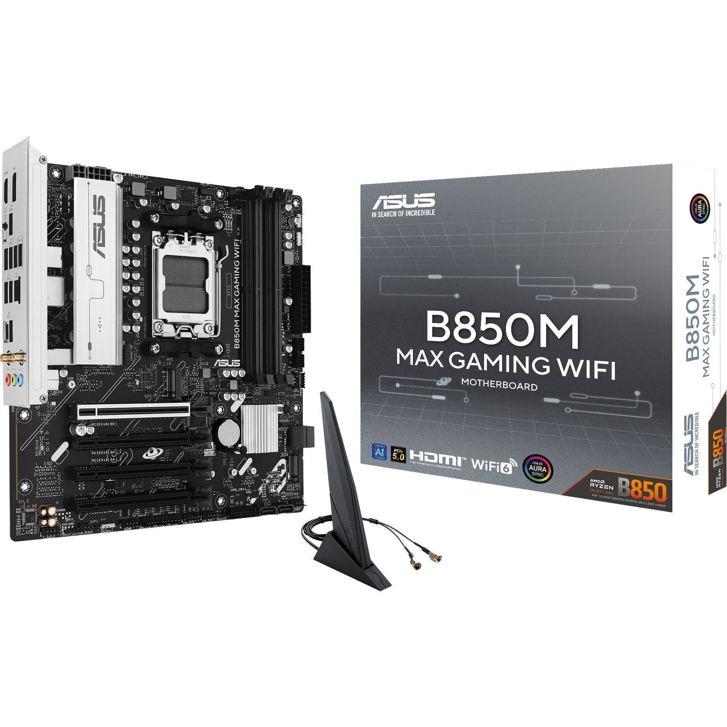 Материнская плата ASUS B850M MAX GAMING WIFI (90MB1LL0-M0EAY0)