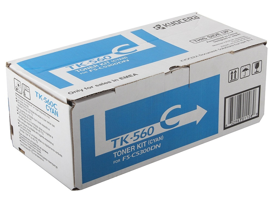 Тонер-картридж Kyocera TK-560 [ 1T02HNCEU0 ] (cyan, до 10000 стр) для FS-C5300/5350