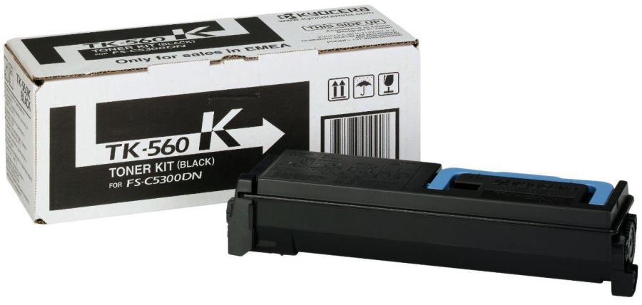 Тонер-картридж Kyocera TK-560K [ 1T02HN0EU0 ] (black, до 12000 стр) для FS-C5300/5350