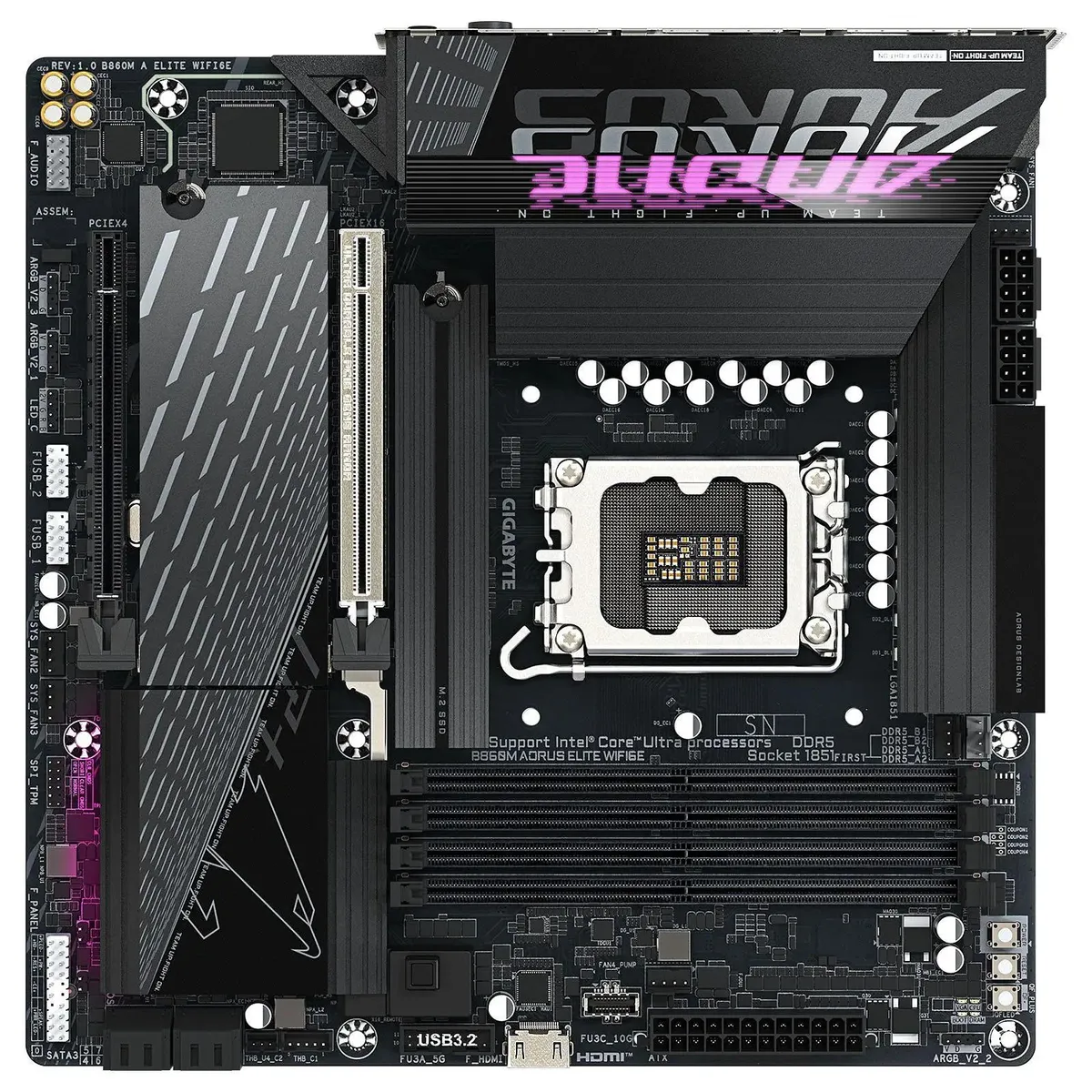 Материнская плата GIGABYTE B860M A ELITE WIFI6E