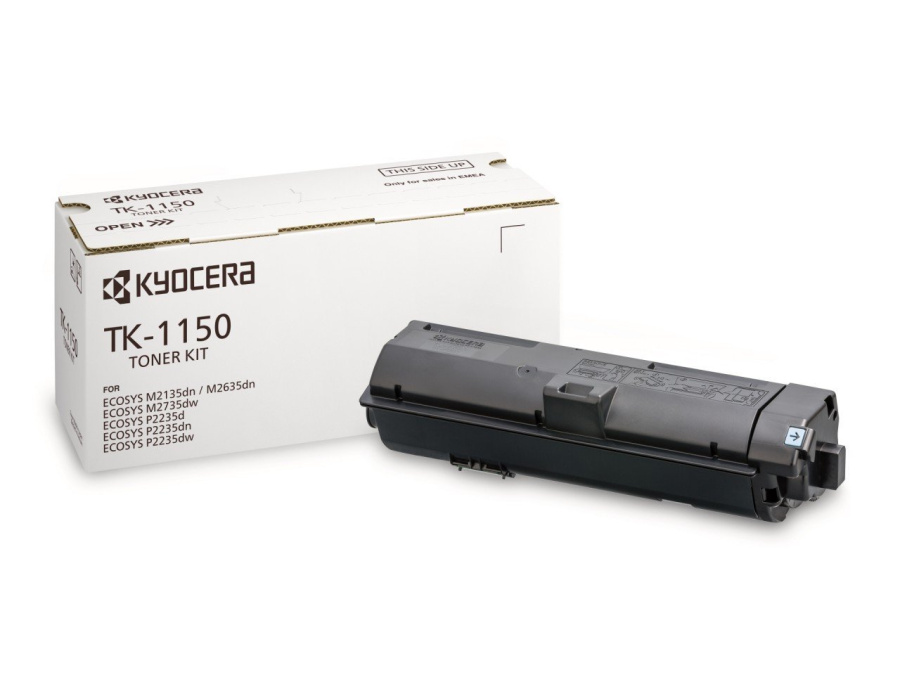 Тонер-картридж Kyocera TK-1150 [ 1T02RV0NL0 ] (black, до 3000 стр) для M2135dn/M2635dn/M2735dw, P2235dn/P2235dw