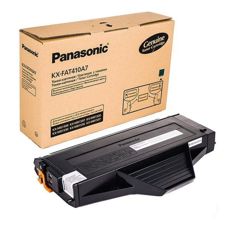 Тонер-картридж Panasonic KX-FAT410A [ KX-FAT410A7 ] (до 2500 стр) для KX-MB1500/1520